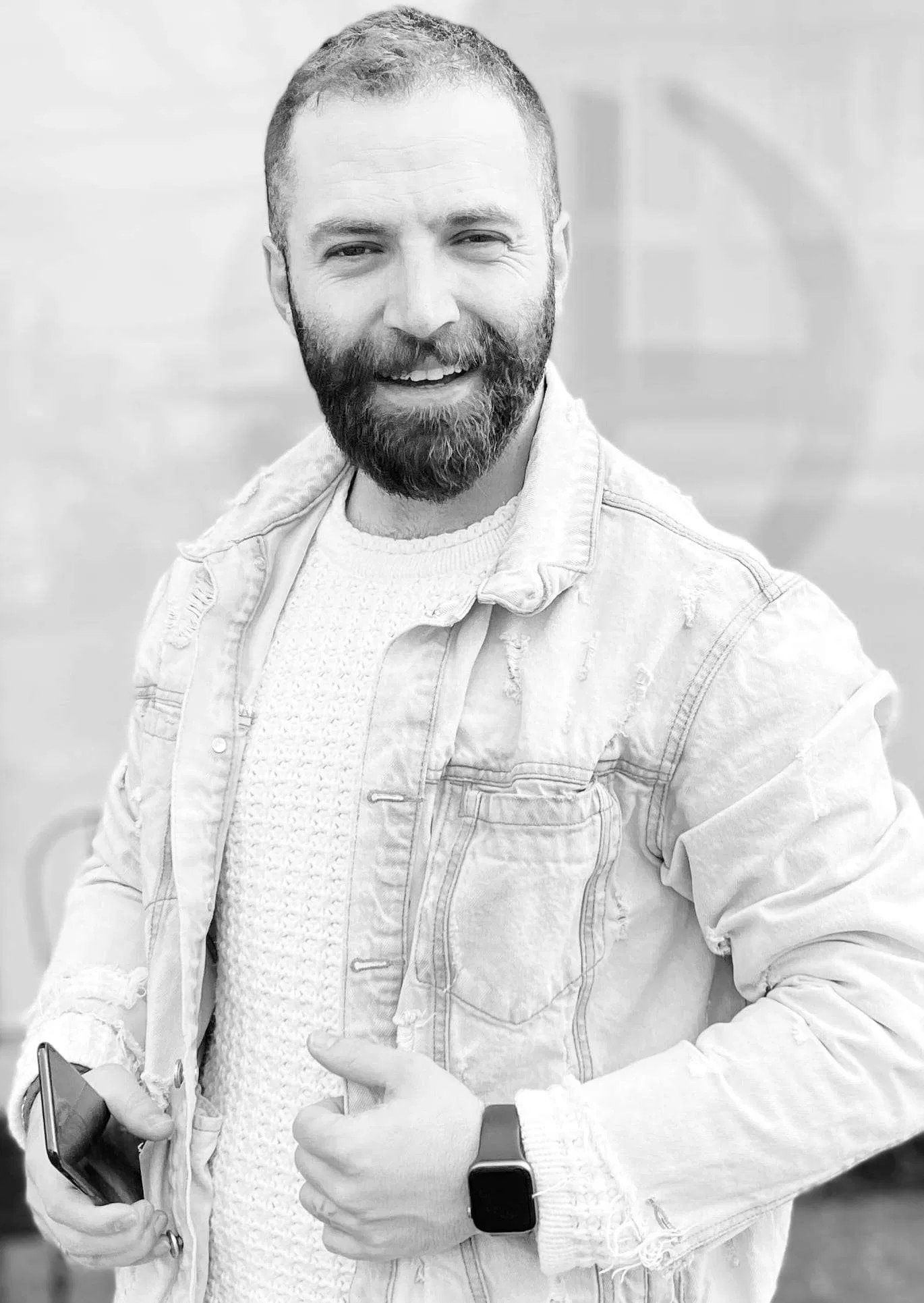 Portret van hairstylist Salam